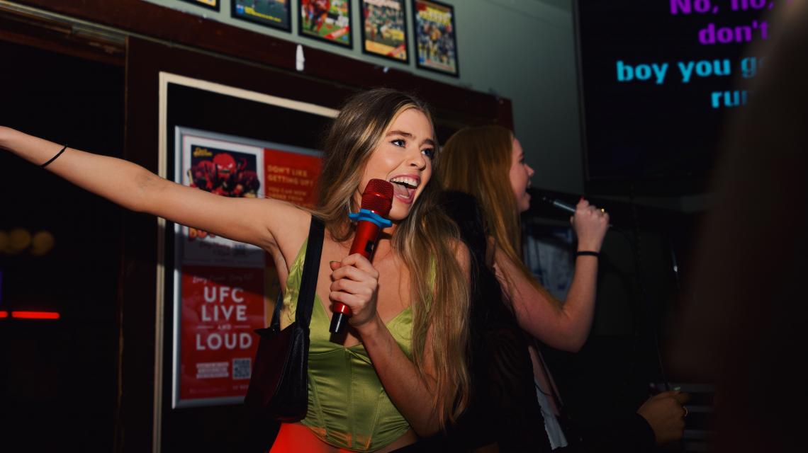 karaoke performance